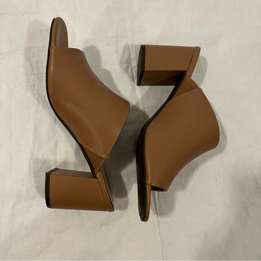 Block heel mules | size 9.5